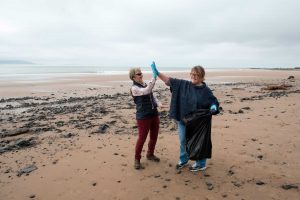 Beach cleanup